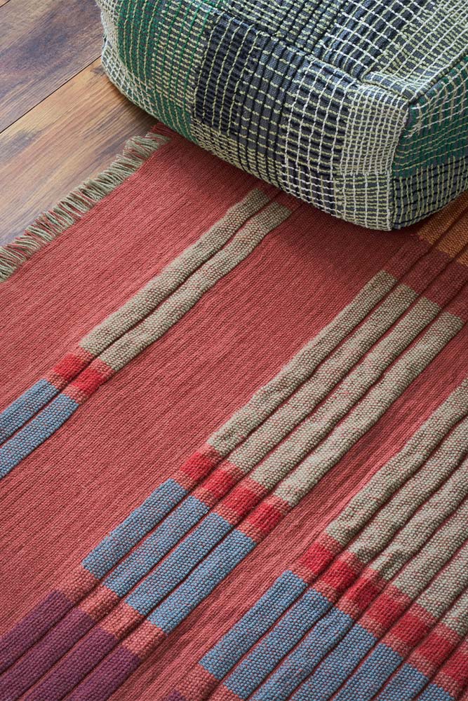 Handloom Rug Columns Sienna - Rugs by Roo