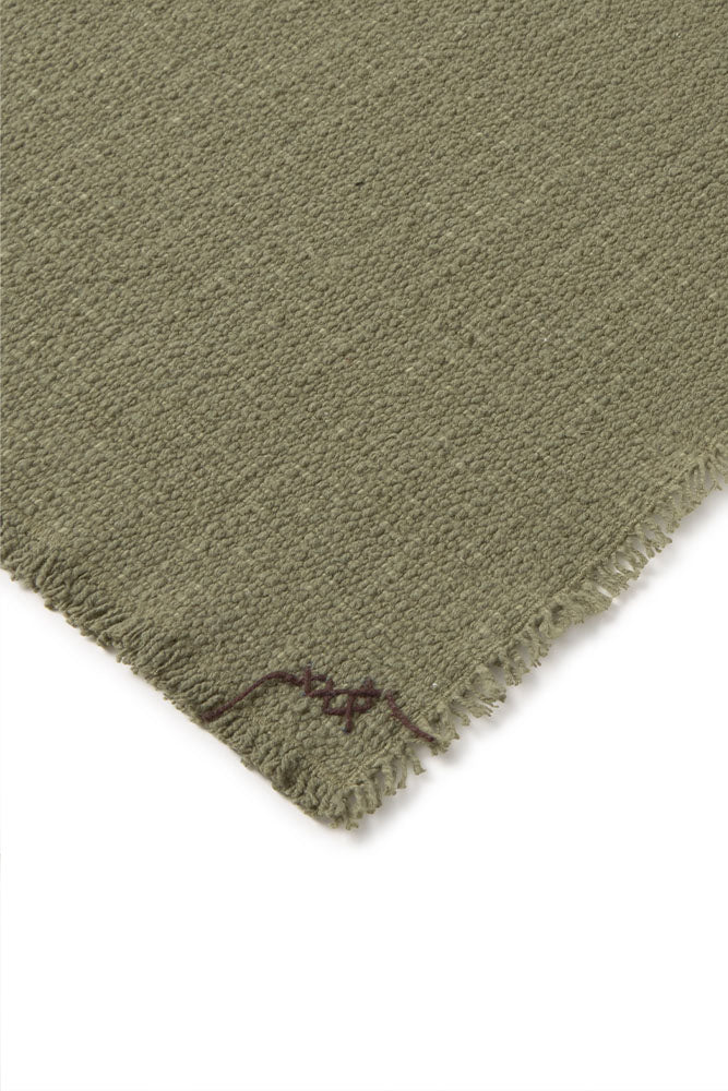 Handloom Placemat Kaki, Set of 4