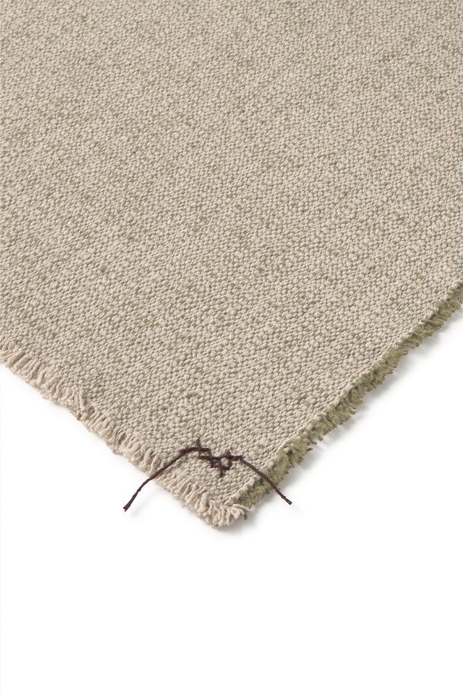 Handloom Placemat Natural and Kaki, Set of 4