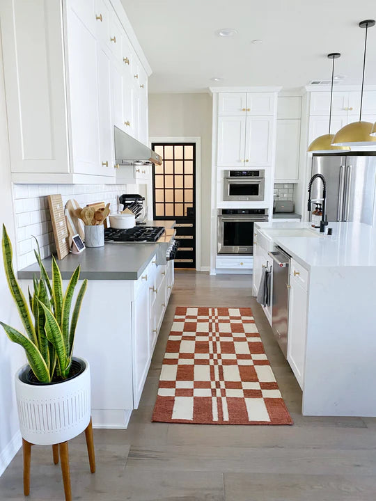 Kirsten Wool Rust Area Rug