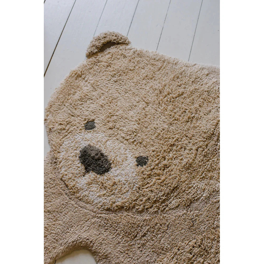 Animal Bear Washable Area Rug