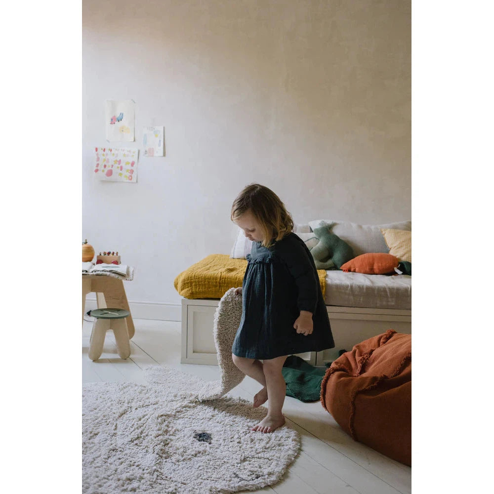 Animal Bunny Washable Area Rug