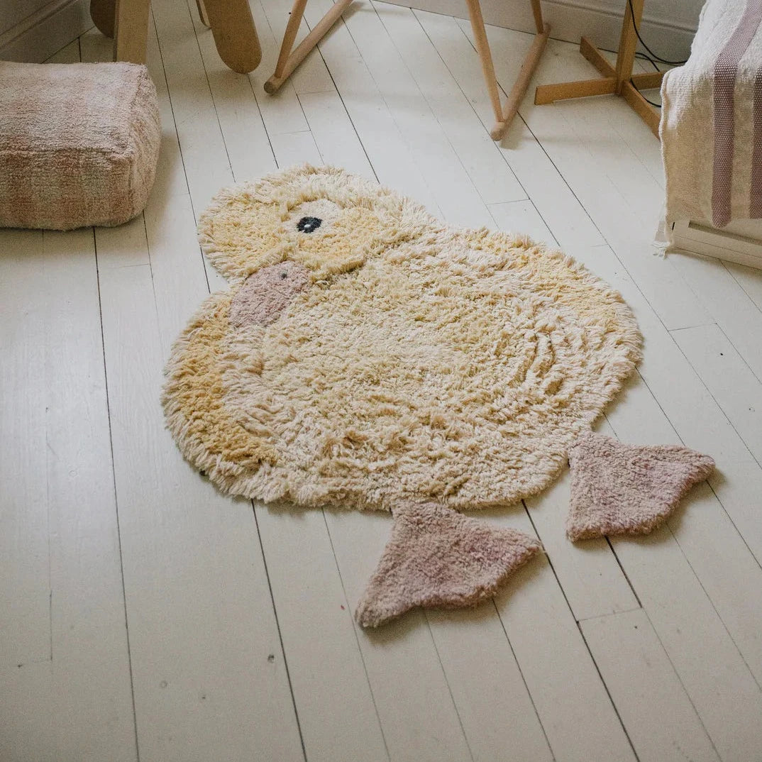 Animal Duck Washable Area Rug