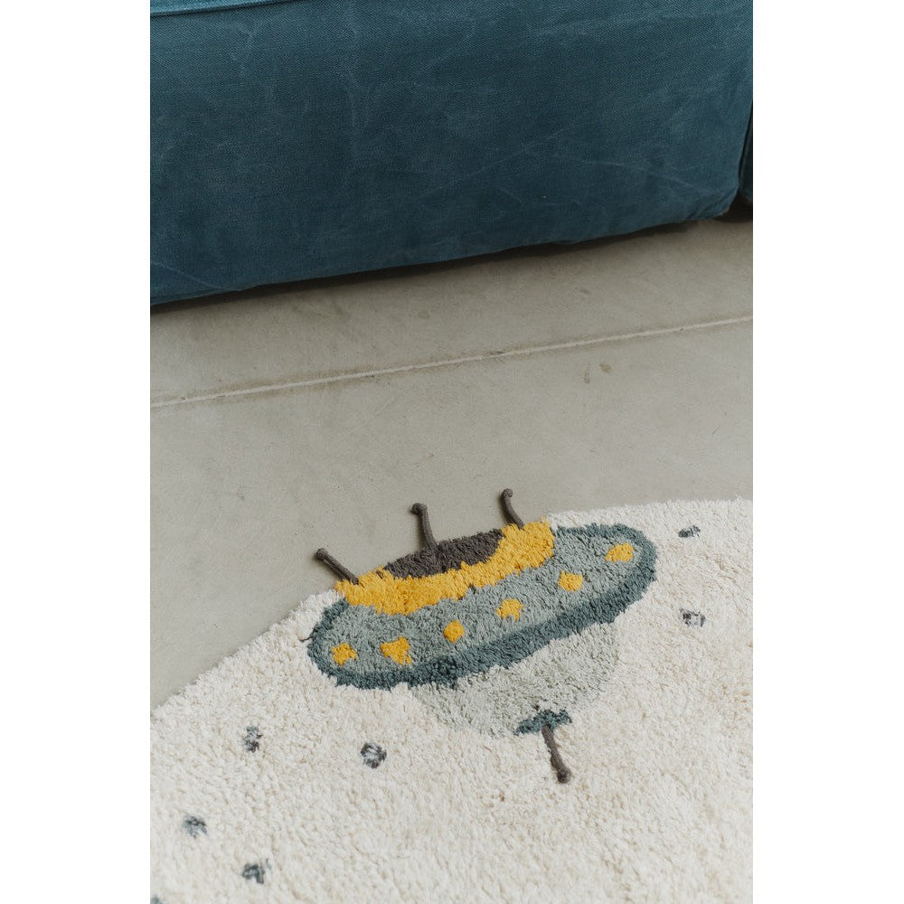 Interstellar Journey Washable Play Area Rug
