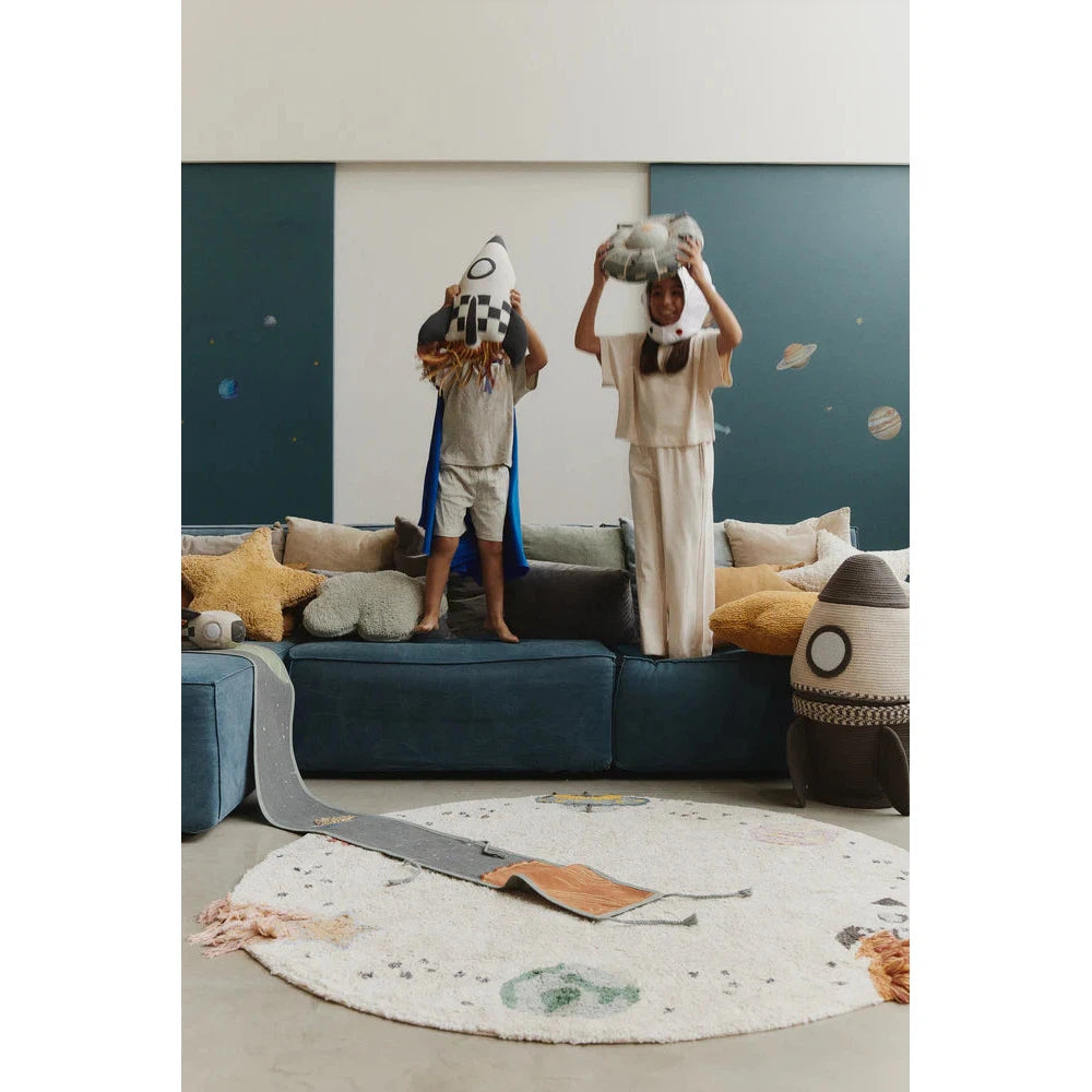 Lorena Canals Rocket Knitted Cushion