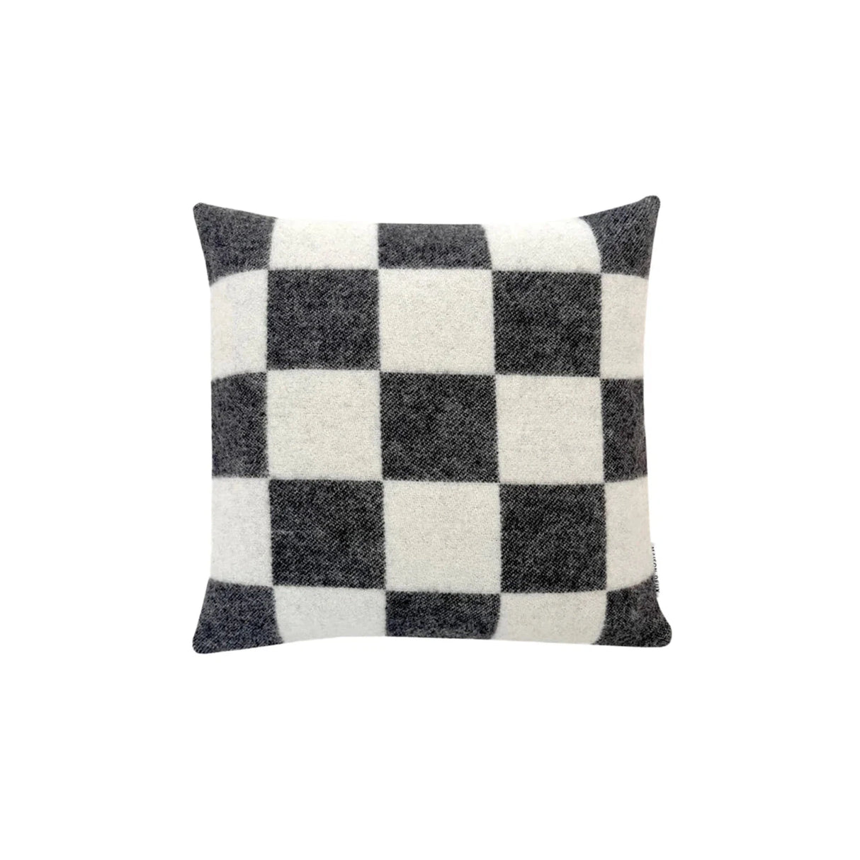 Checkerboard Black White Cushion