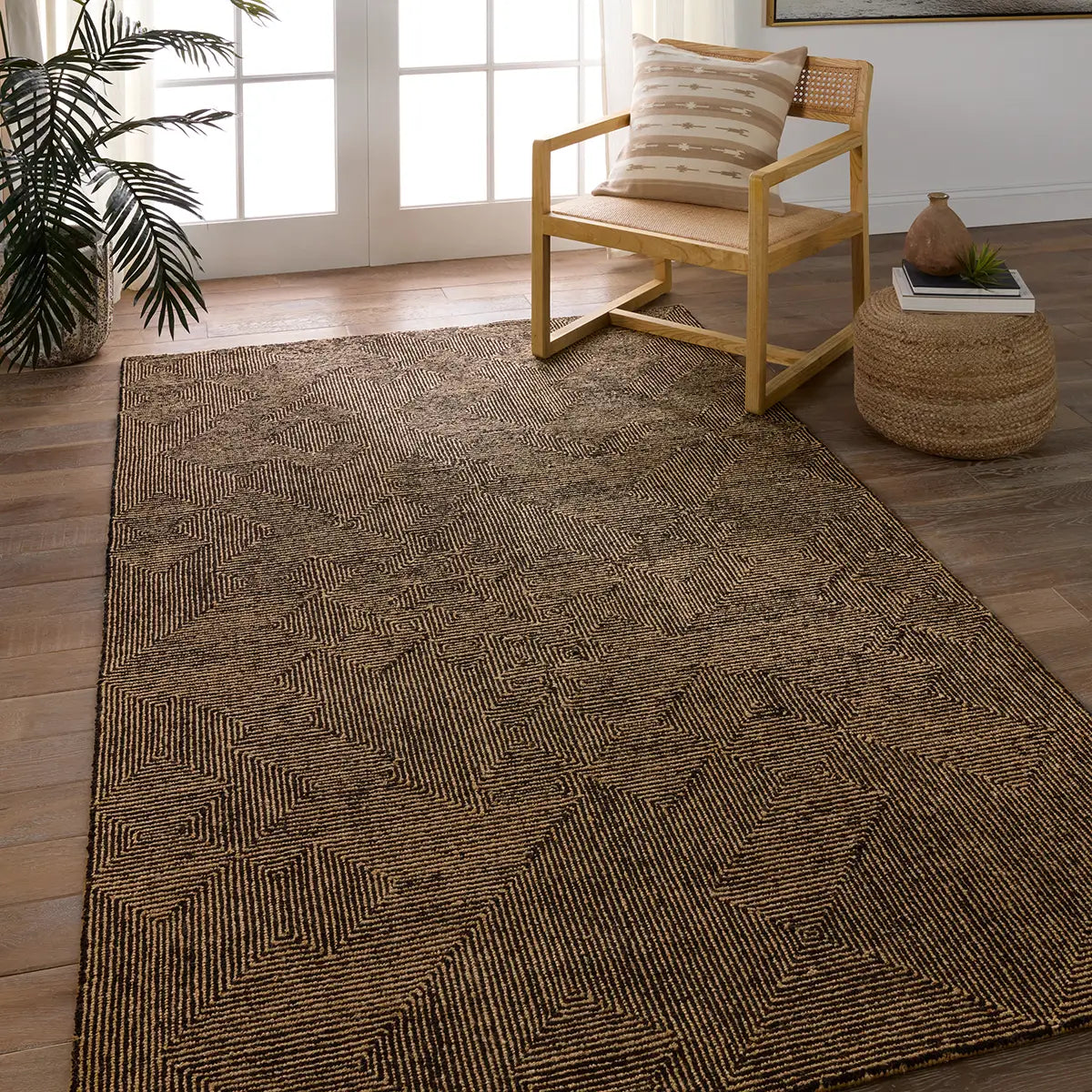 Mercia Dark Jute Area Rug