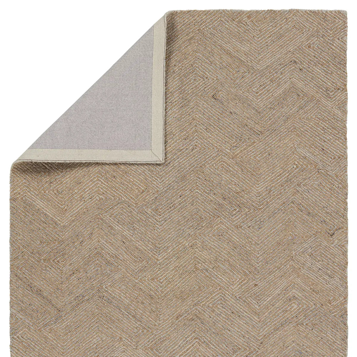 Mercia Tan Gray Jute Area Rug