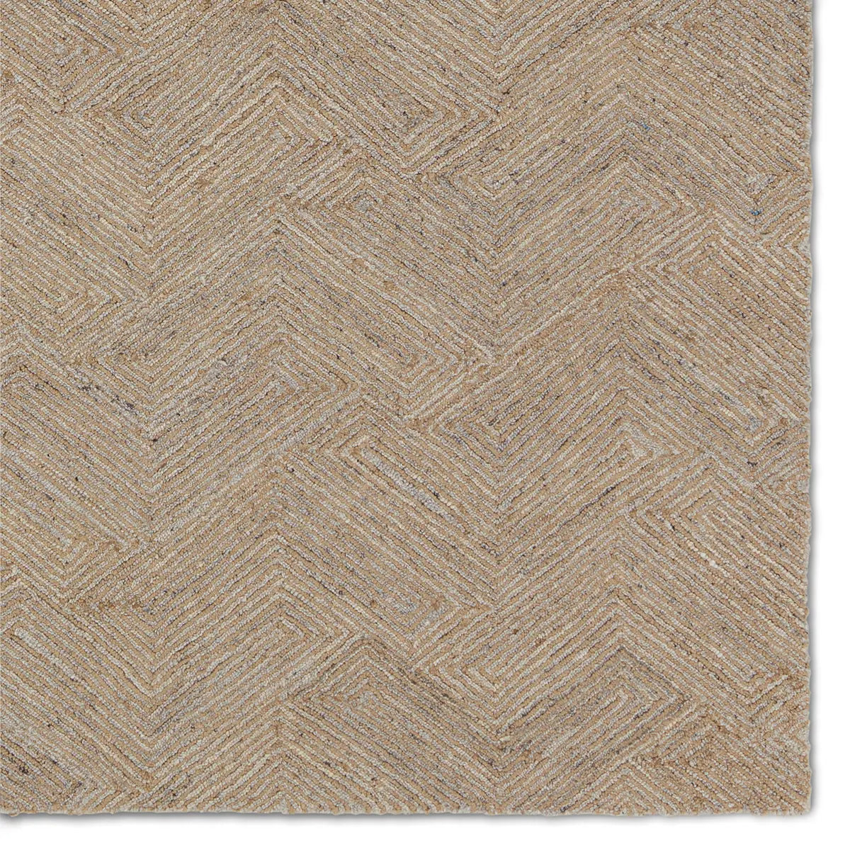 Mercia Tan Gray Jute Area Rug
