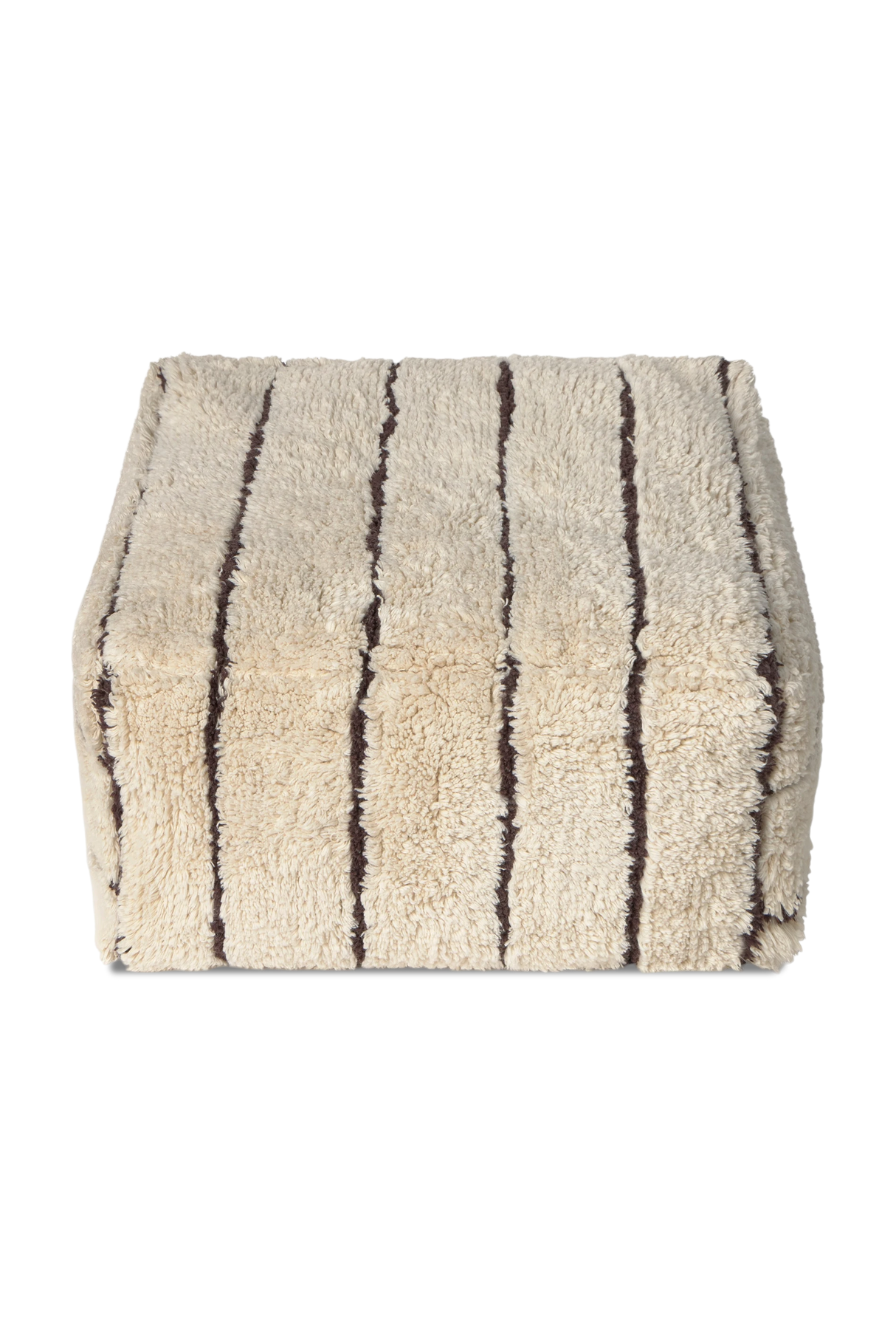 Lines Natural Pouf