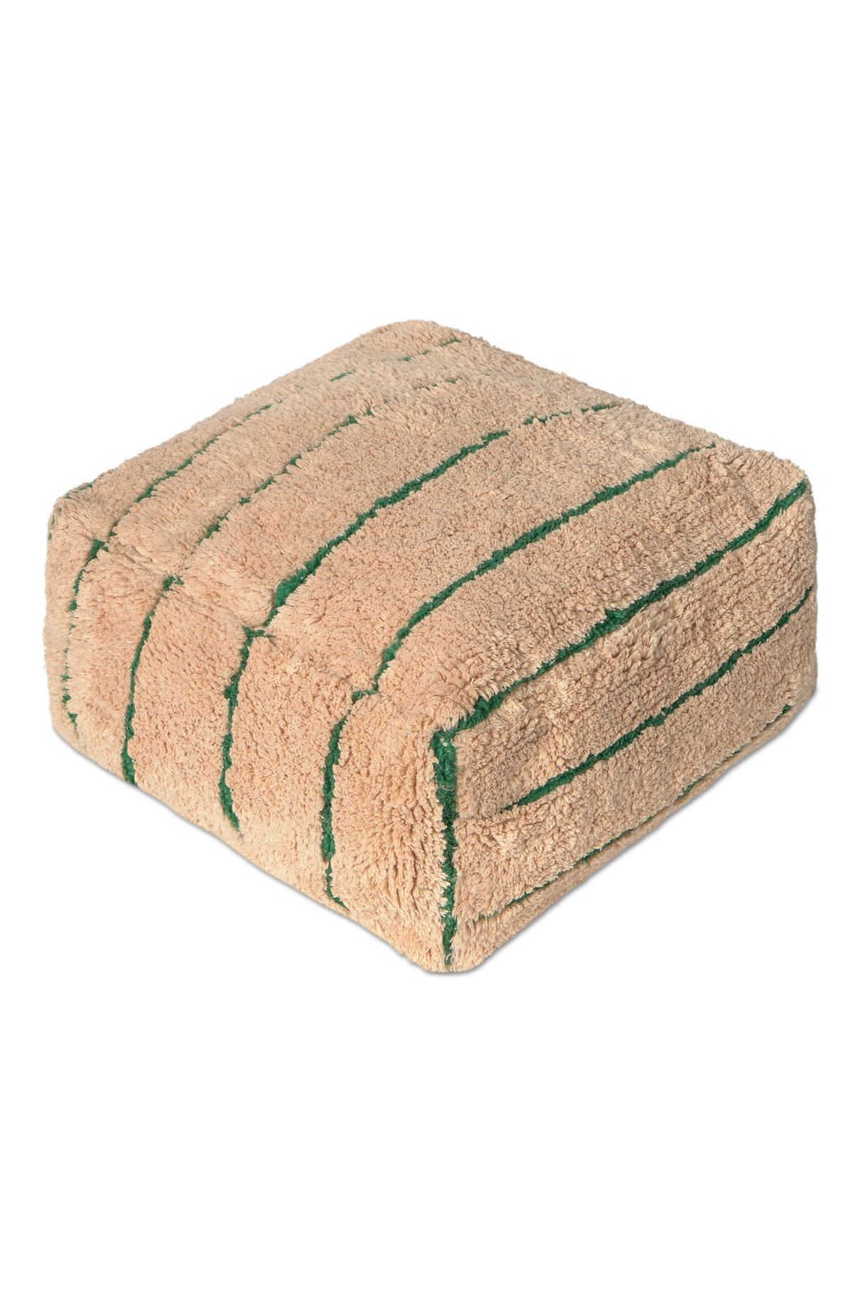 Lines Rose Pouf