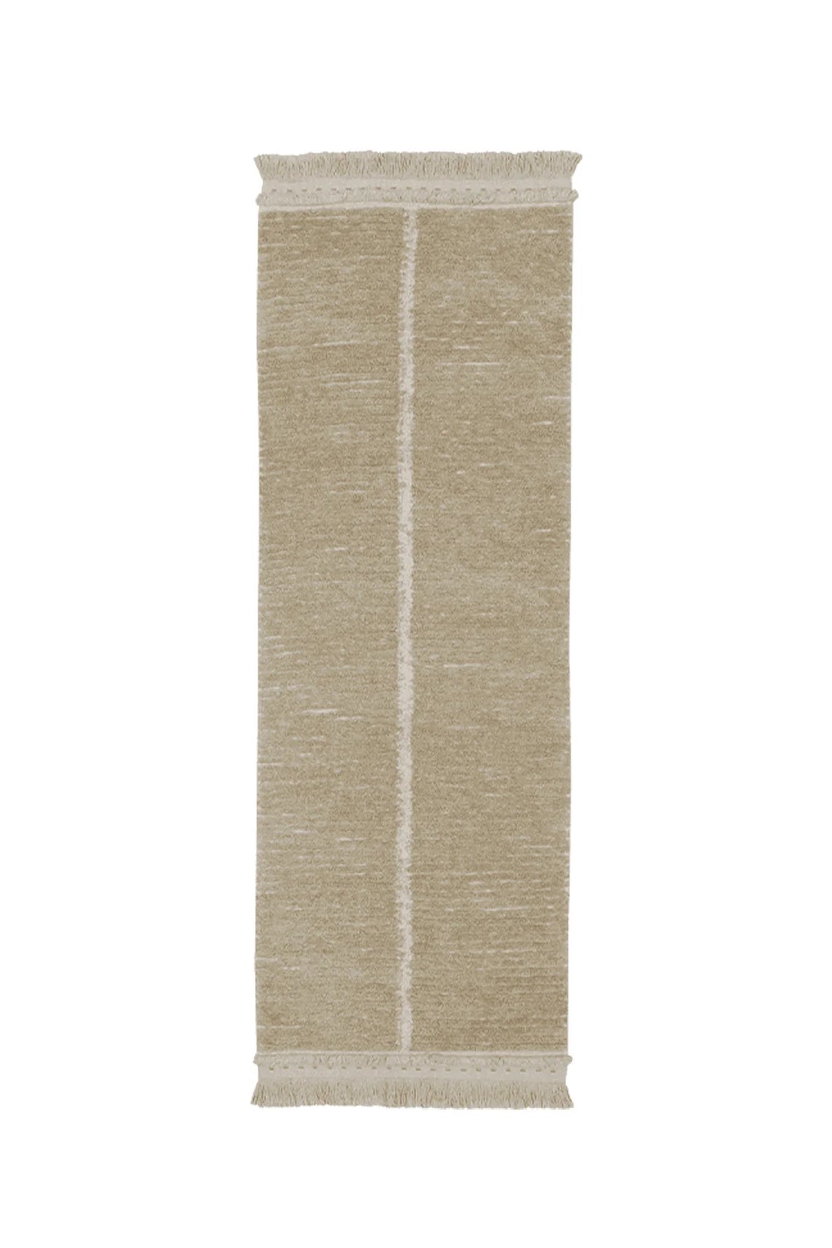 Reversible Duetto Sage Runner Washable Rug - Rugs by Roo