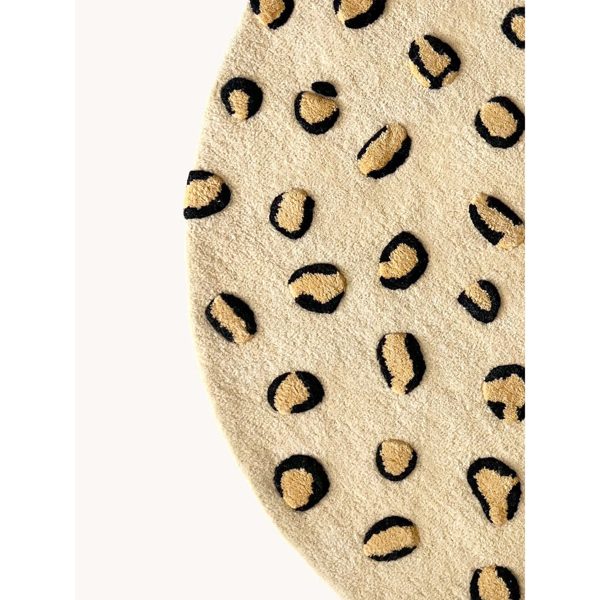 Leopard Round Area Rug