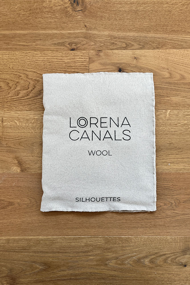 Silhouette Rectangle Natural Woolable Rug