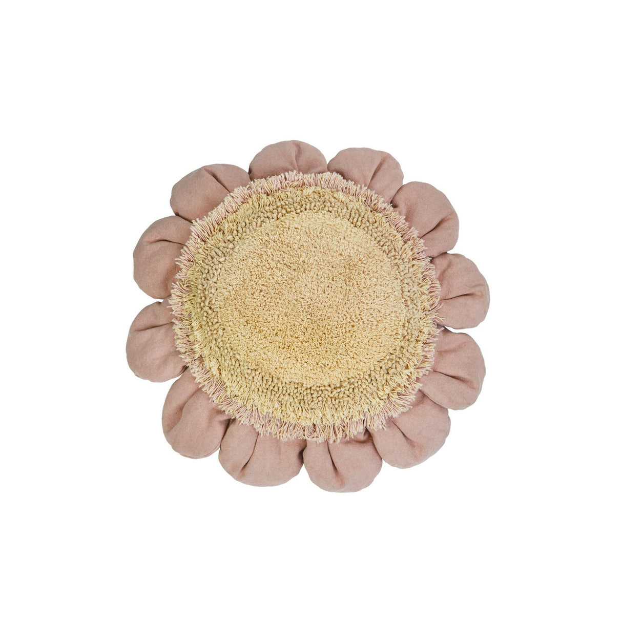 Planet Bee Pink Daisy Floor Cushion