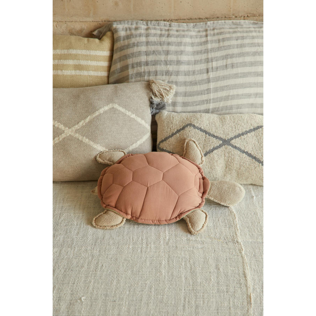 Sea Wonders Turtle Cushion