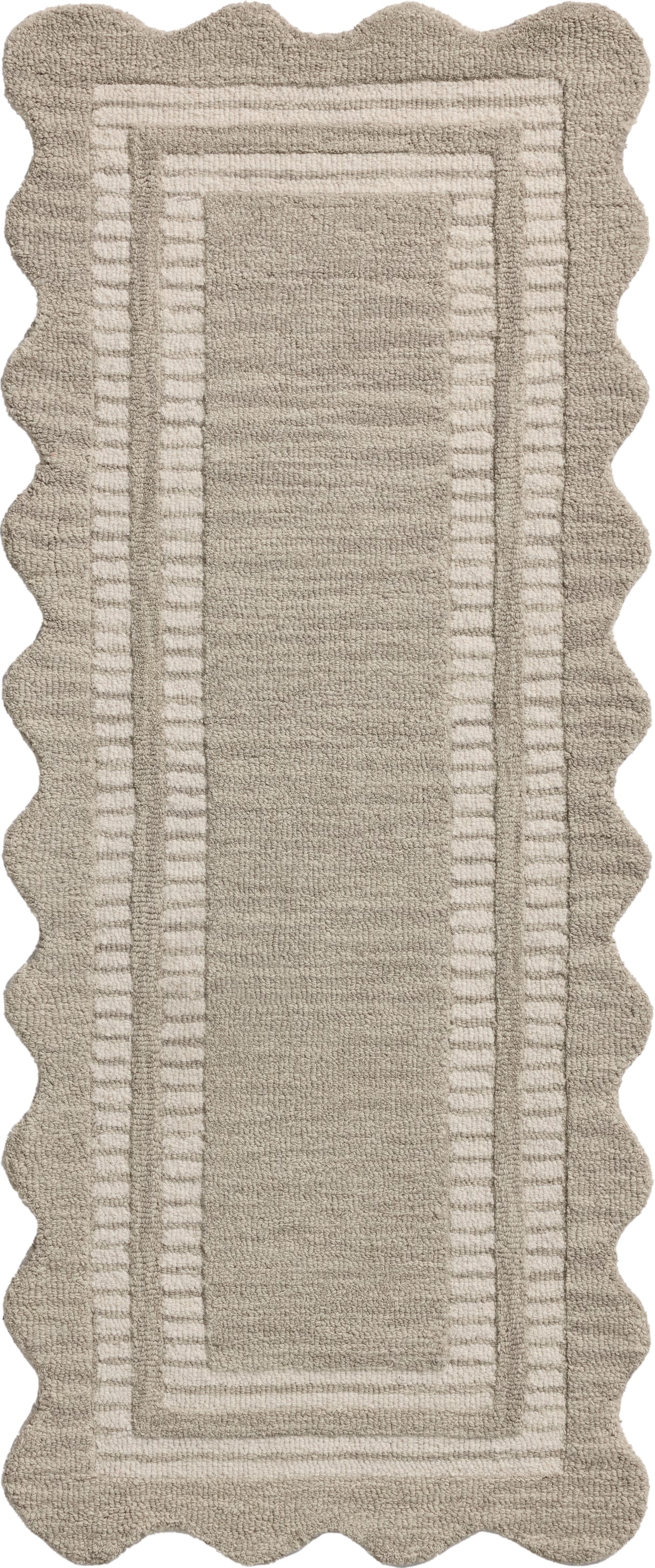 Chris Loves Julia Scottie Fog Ivory Area Rug