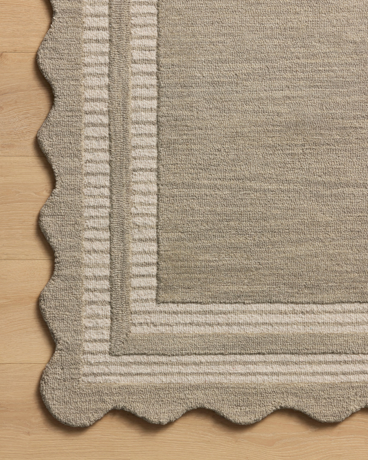 Chris Loves Julia Scottie Fog Ivory Area Rug