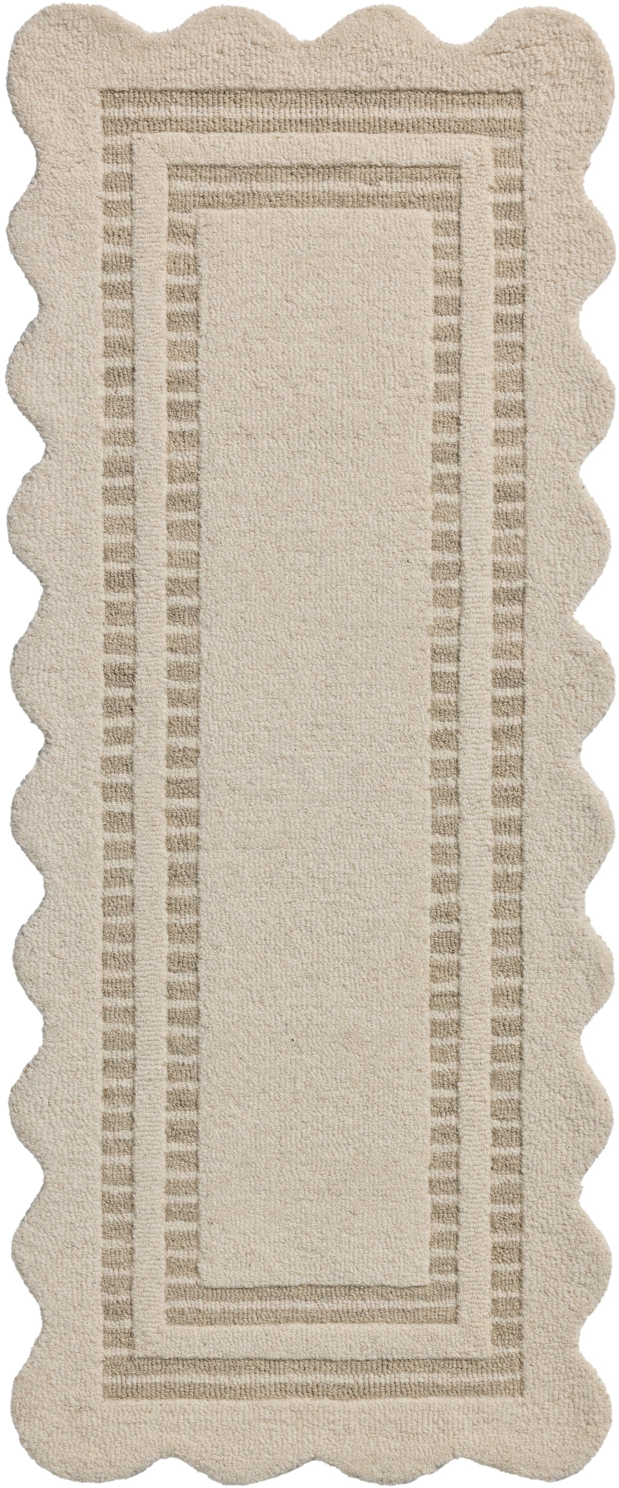 Chris Loves Julia Scottie Ivory Grey Area Rug
