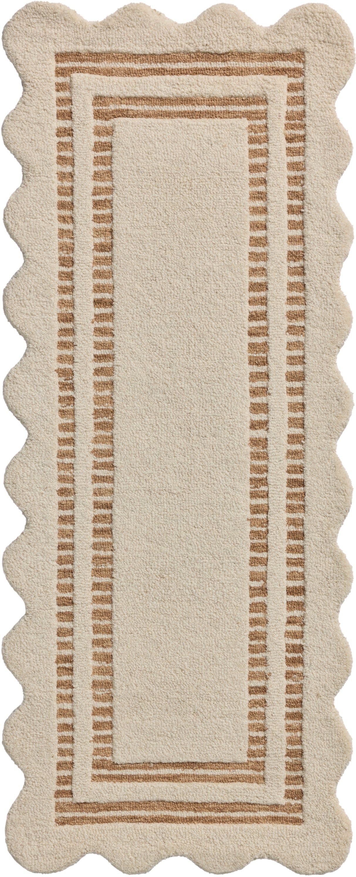 Chris Loves Julia Scottie Ivory Rust Area Rug