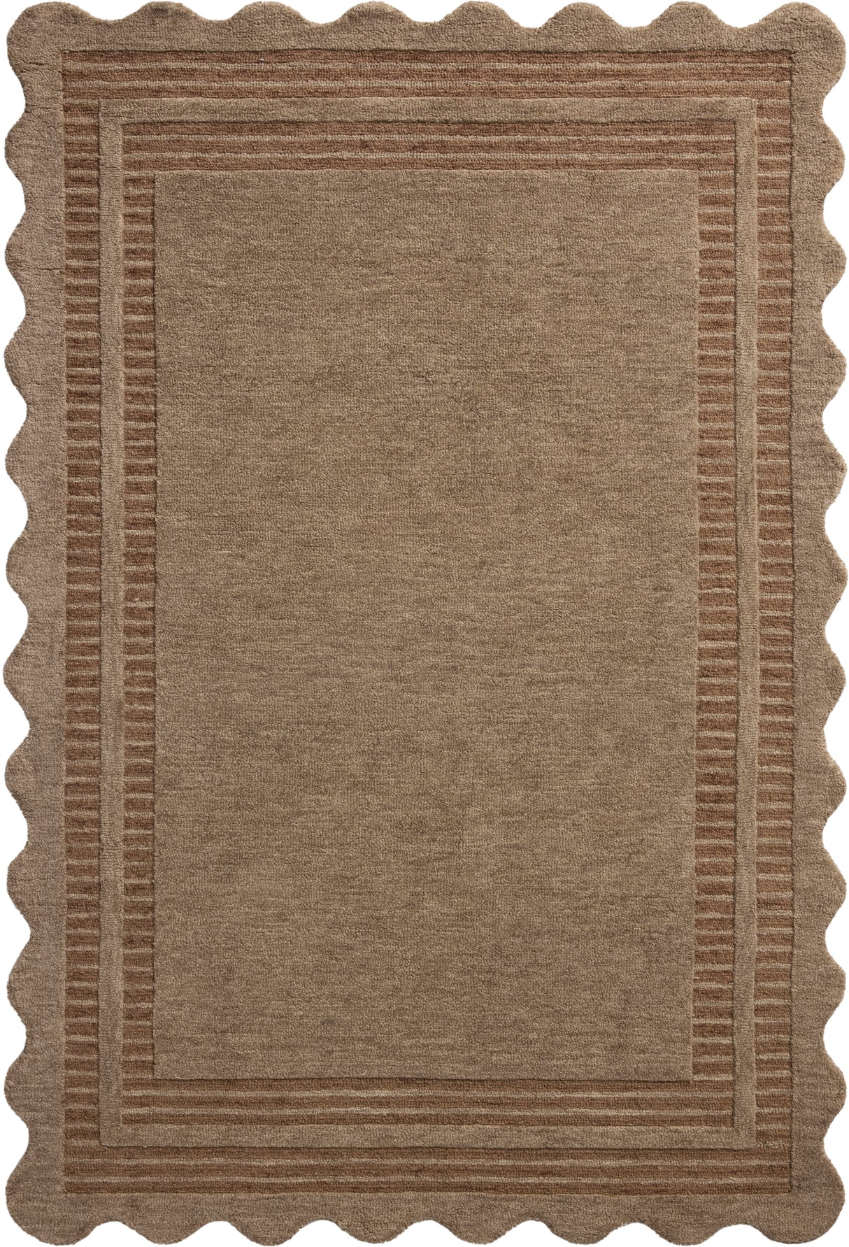 Chris Loves Julia Scottie Mocha Clay Area Rug