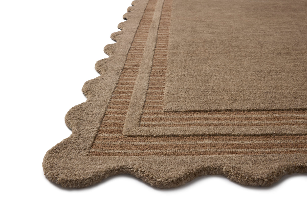 Chris Loves Julia Scottie Mocha Clay Area Rug