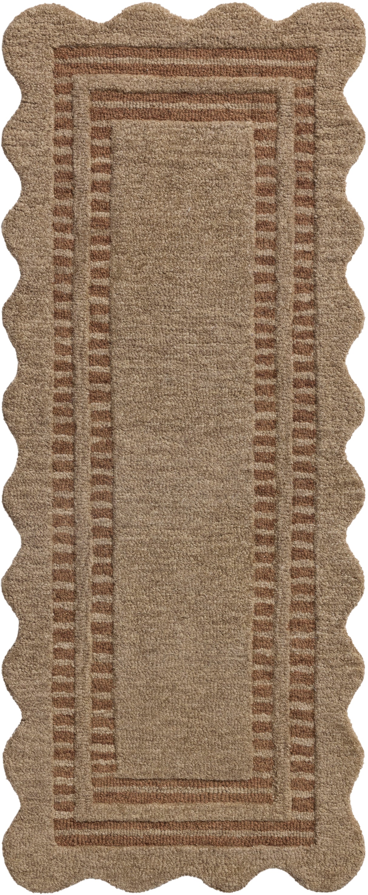 Chris Loves Julia Scottie Mocha Clay Area Rug