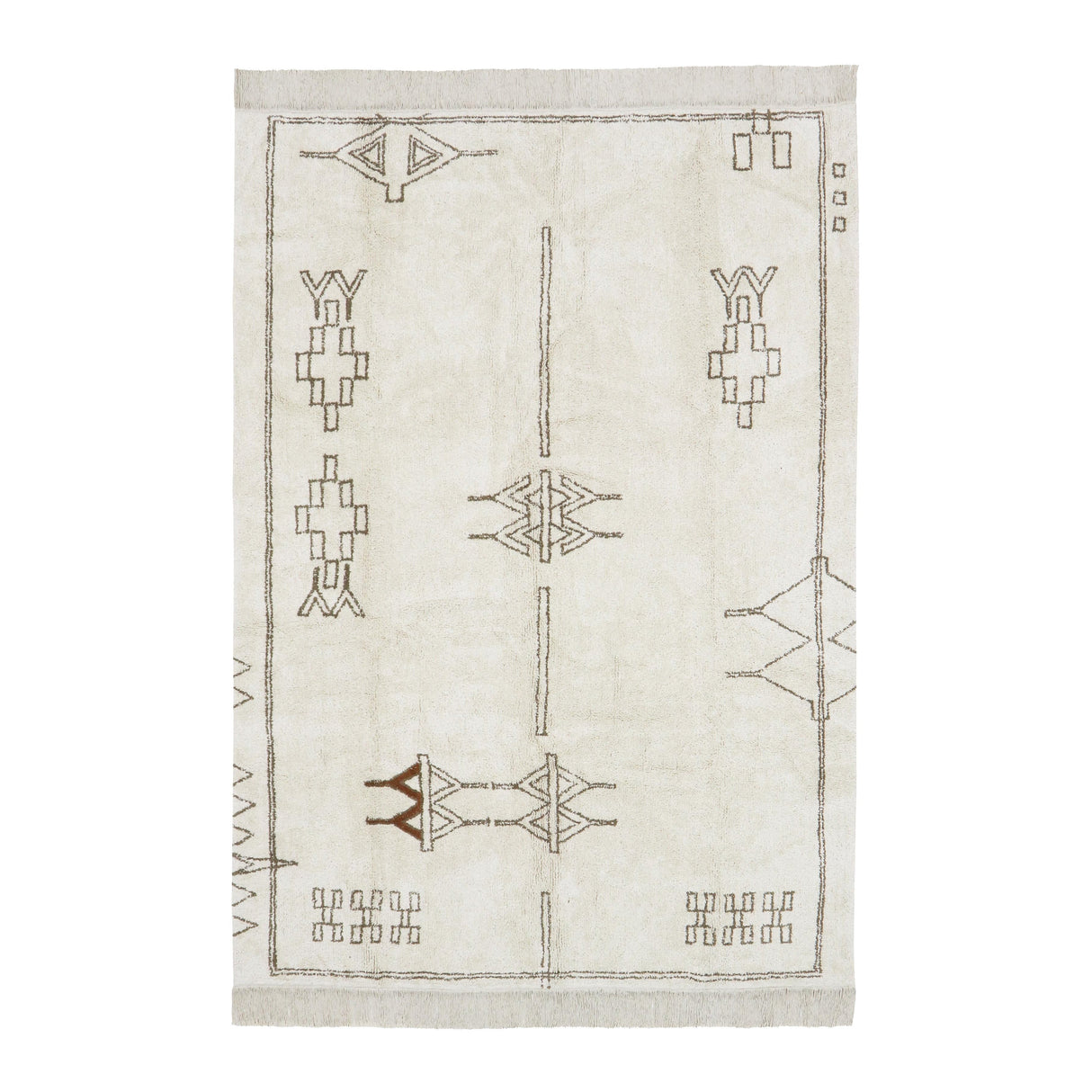 Nomad Kerman Natural Washable Rug
