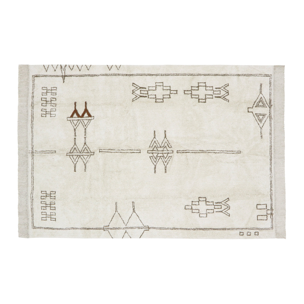 Nomad Kerman Natural Washable Rug