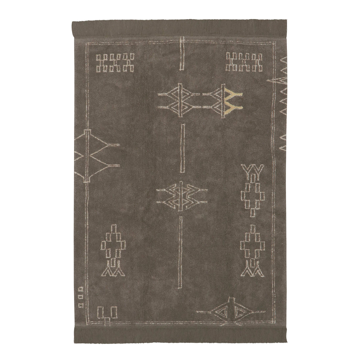 Nomad Kerman Brown Washable Rug