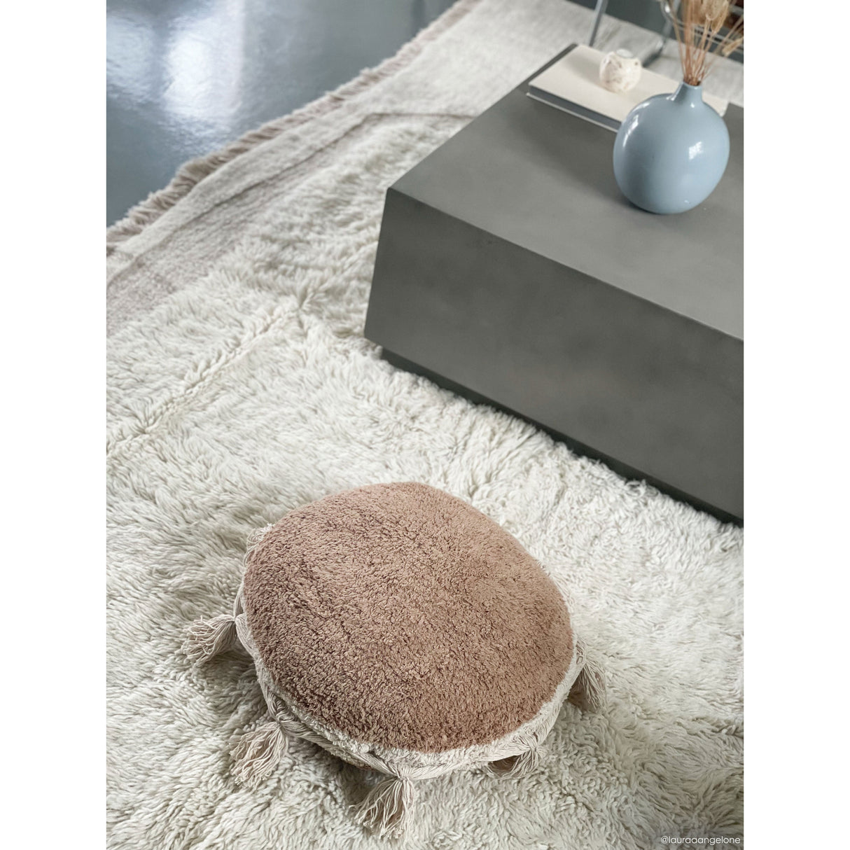 Nomad Sind Taupe Floor Cushion