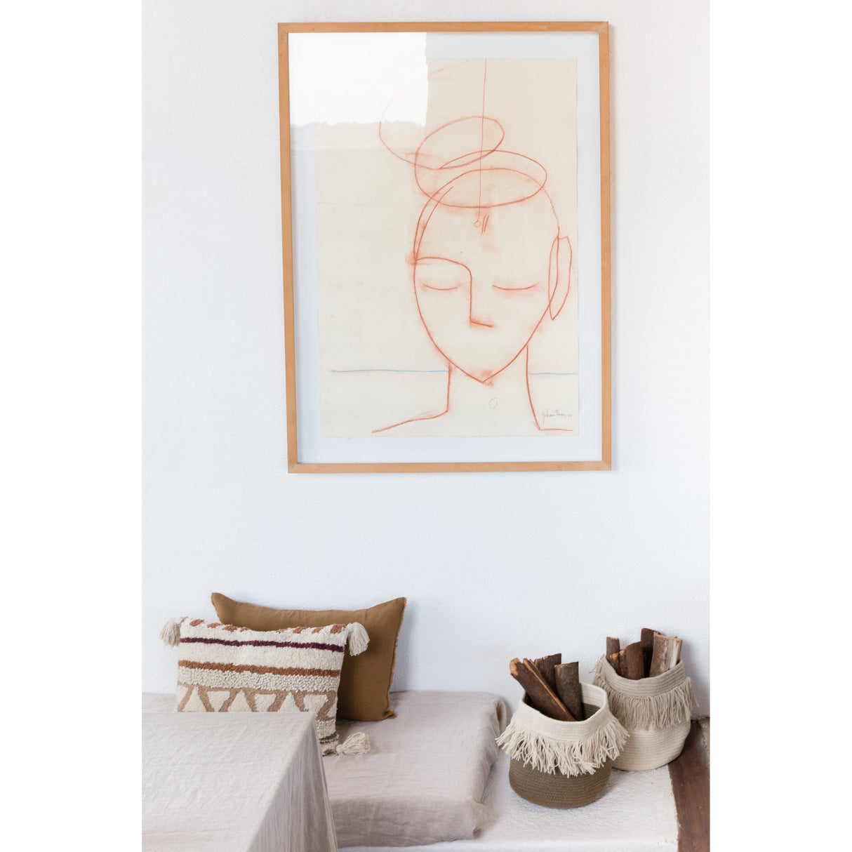 Lorena Canals Nomad Sistan Rectangular Cushion