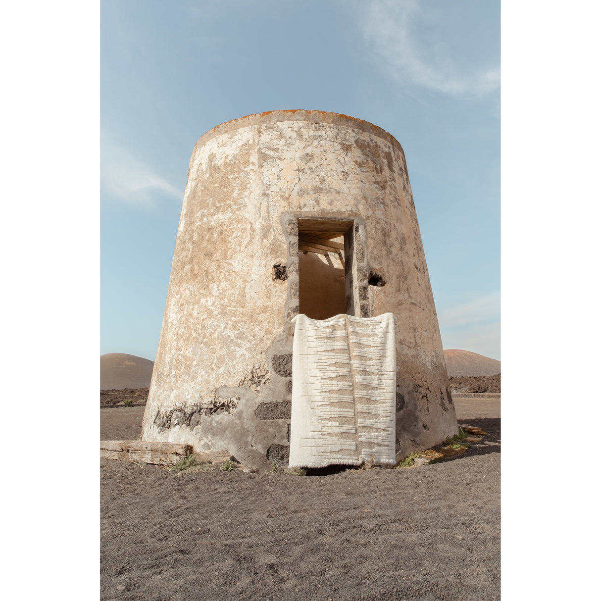 Nomad Zagros Woolable Natural Sandstone Rug