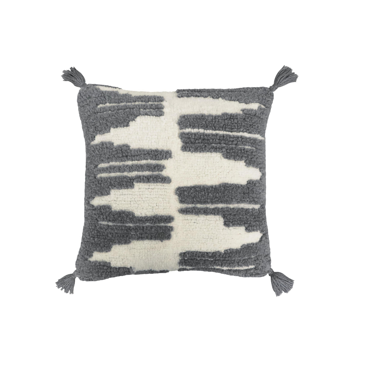 Nomad Zagros Charcoal Natural Cushion