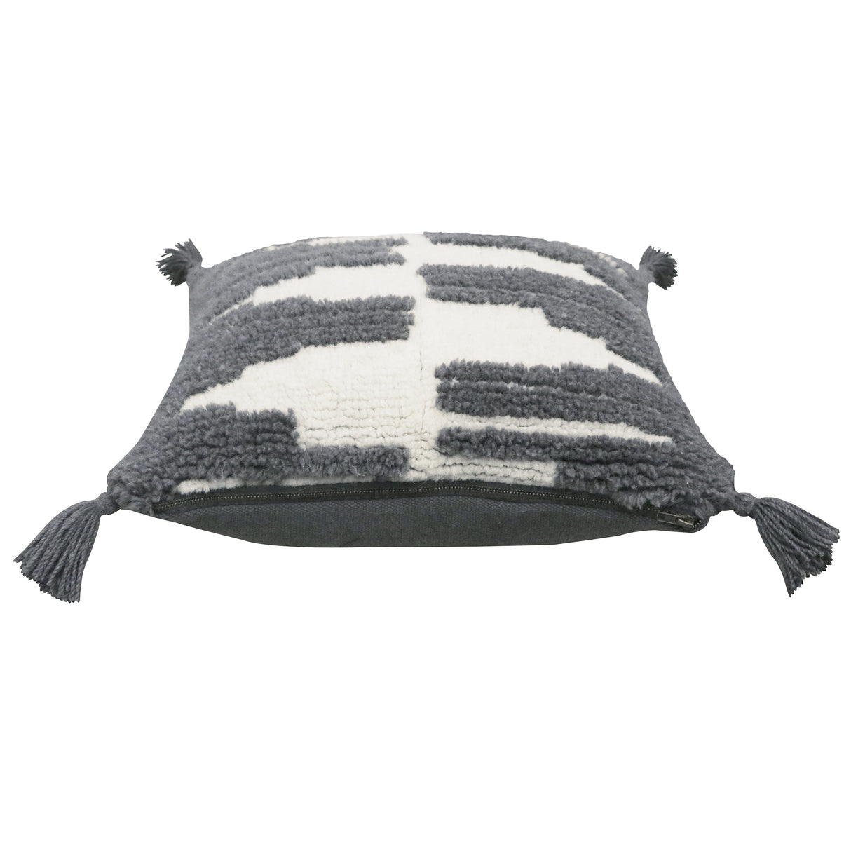 Nomad Zagros Charcoal Natural Cushion