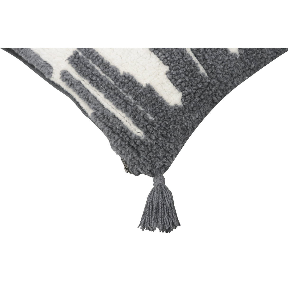 Nomad Zagros Charcoal Natural Cushion