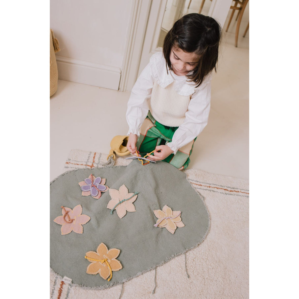 Flower Garden Toy Play Mat