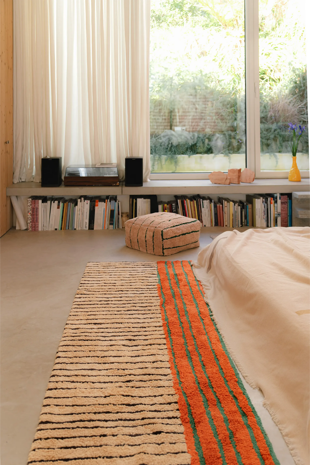 Color On Clay Washable Runner Rug