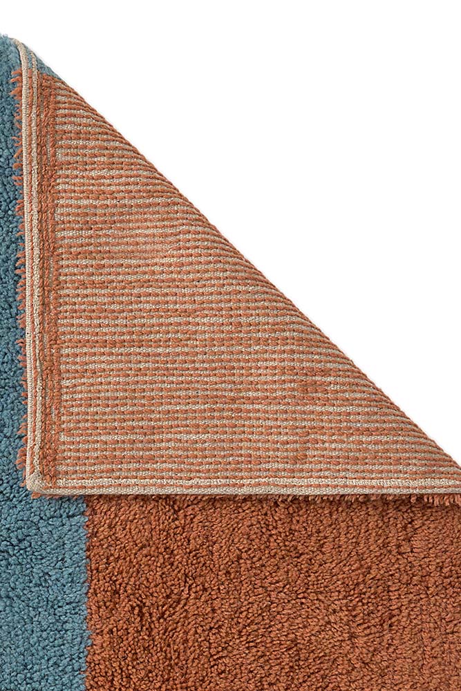 Chroma Cinnamon Wool Washable Area Rug