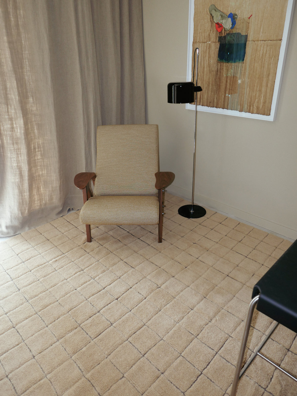 Mosaic Amber Woolable Area Rug