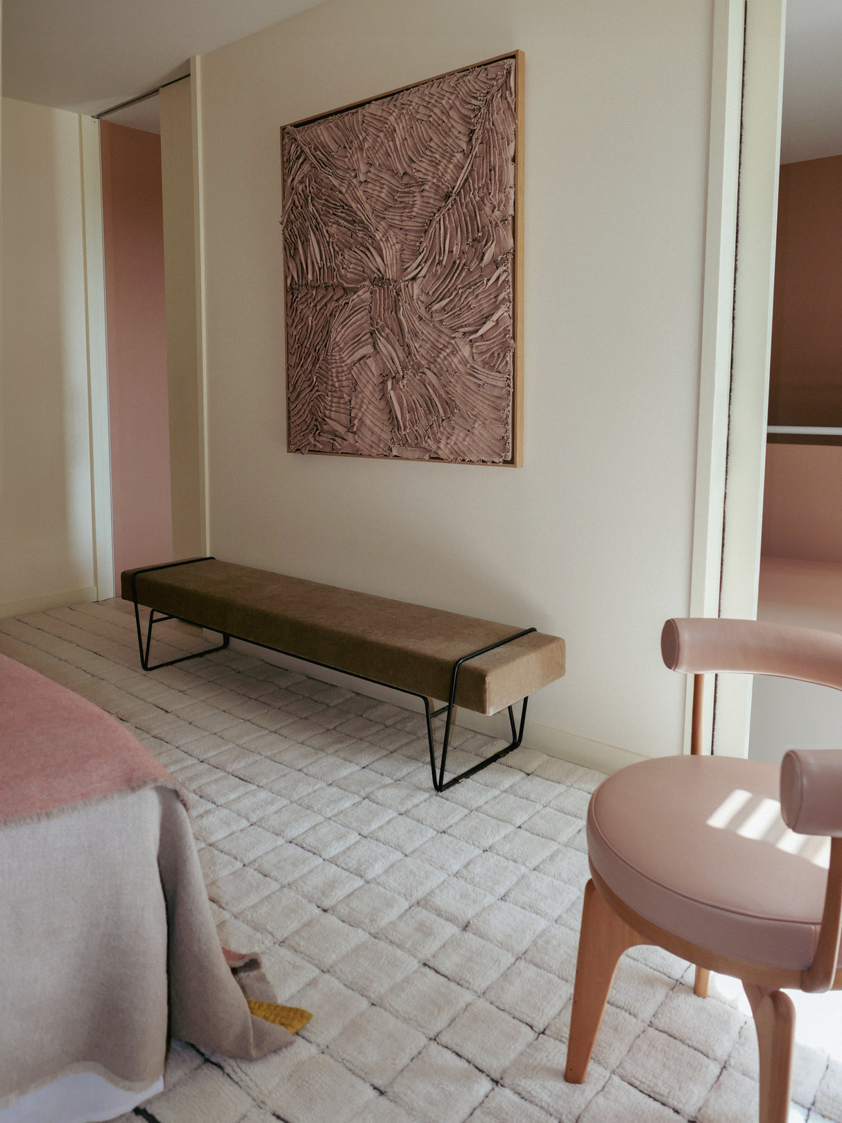 Mosaic Sandstone Woolable Area Rug