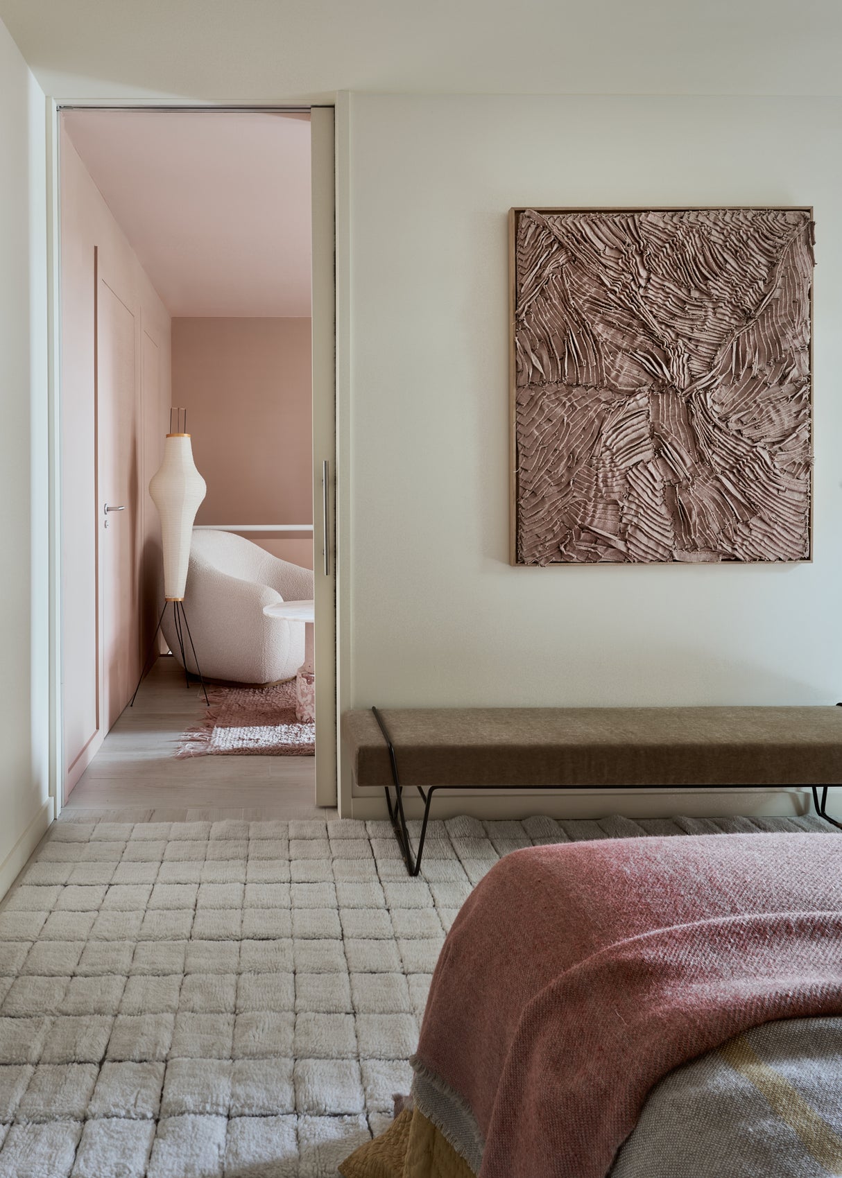 Mosaic Sandstone Woolable Area Rug