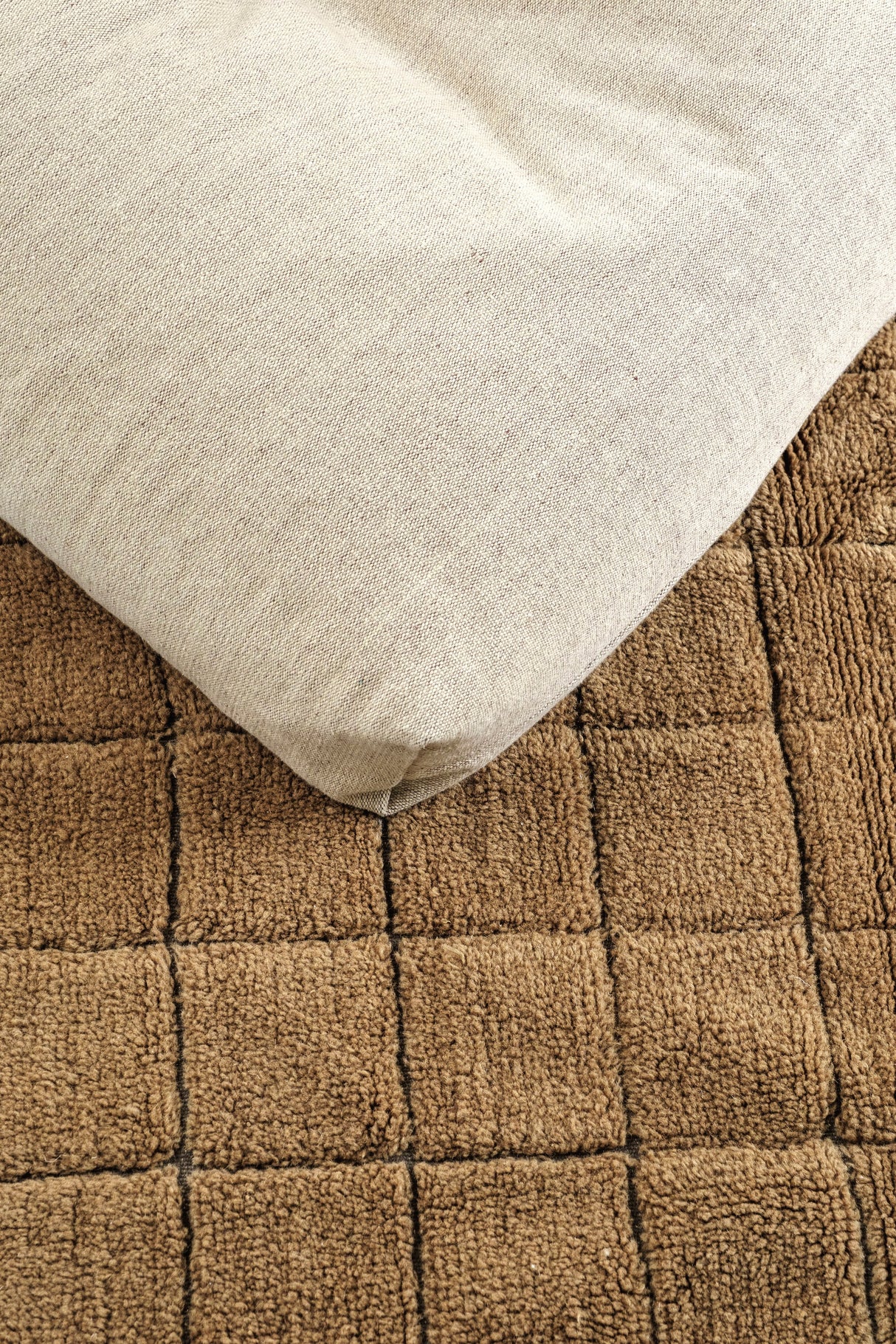 Mosaic Ochre Woolable Area Rug