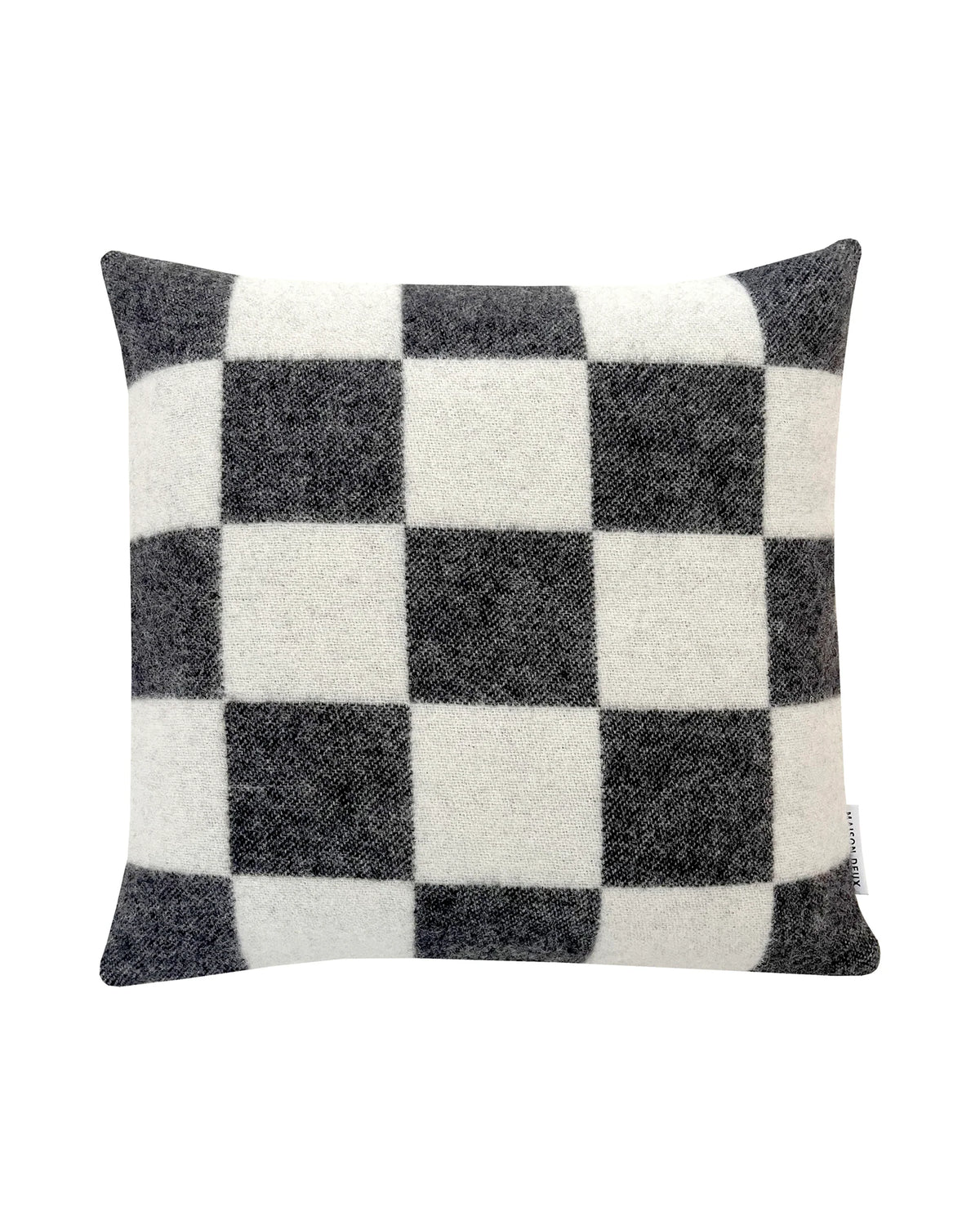 Cushion Cover CHECKERBOARD Black / White