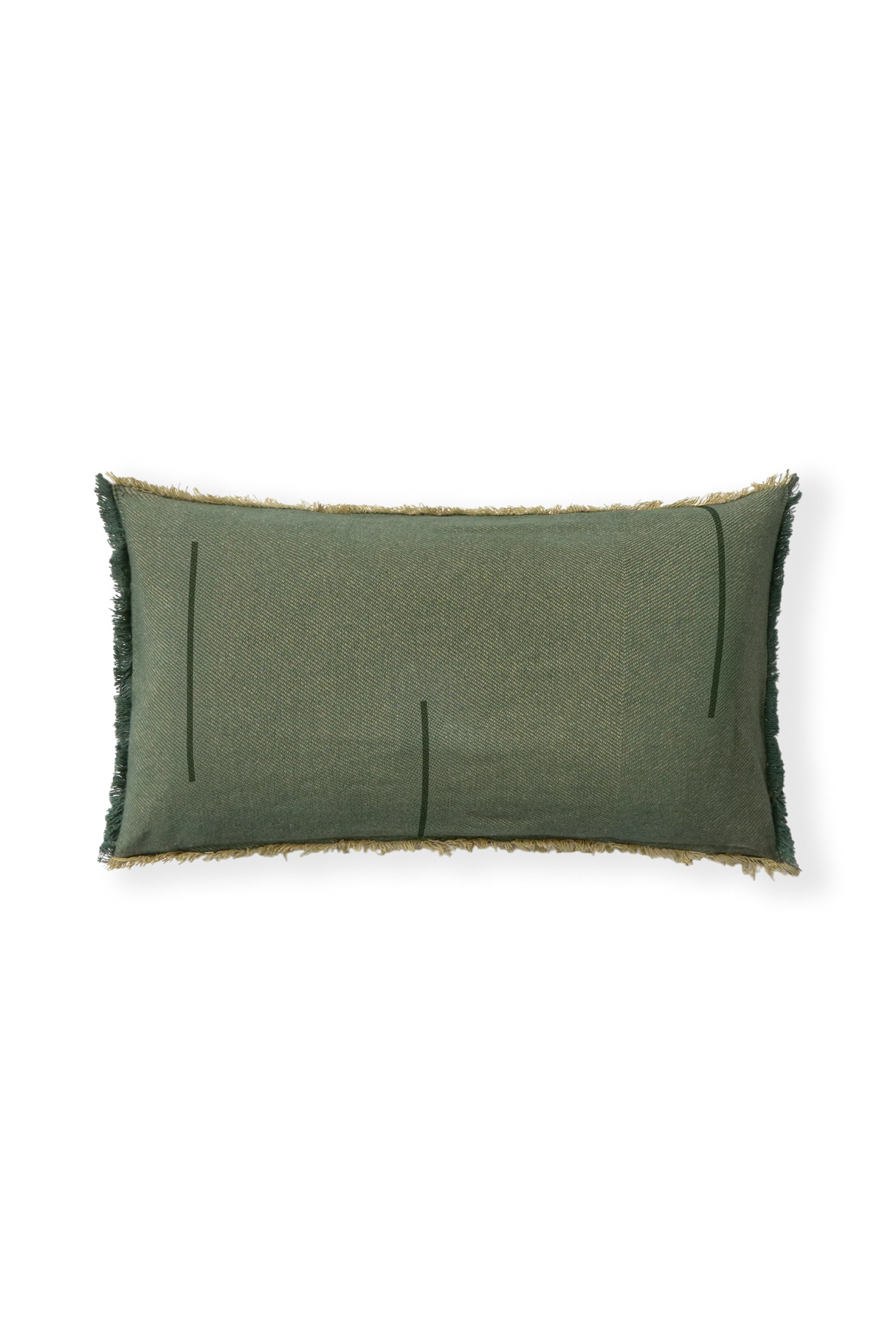 Rectangular Duck Green Cushion