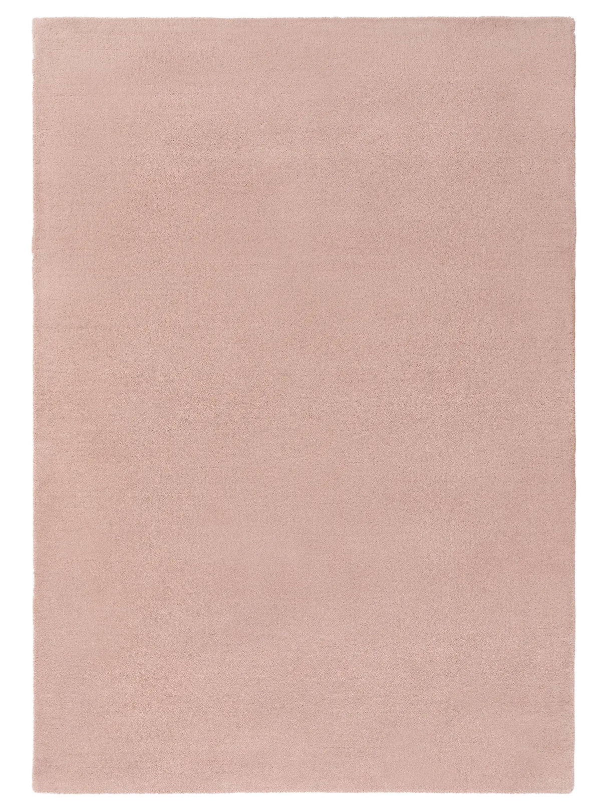 Haven Blush Pink Solid Hand-Tufted Wool Rug