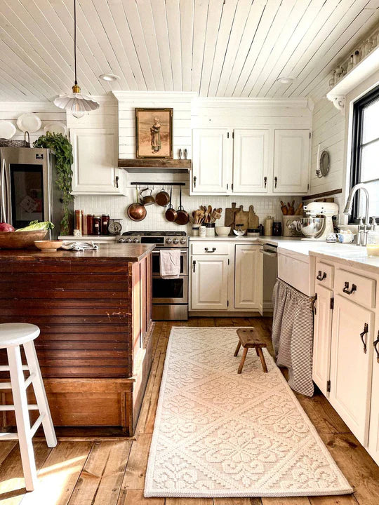 Designer Crystal Pure Wool Area Rug