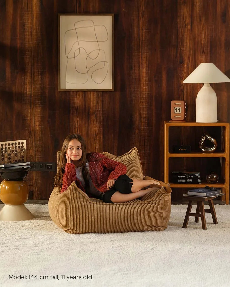 Wigiwama Toffee Club Chair - Rugs by Roo