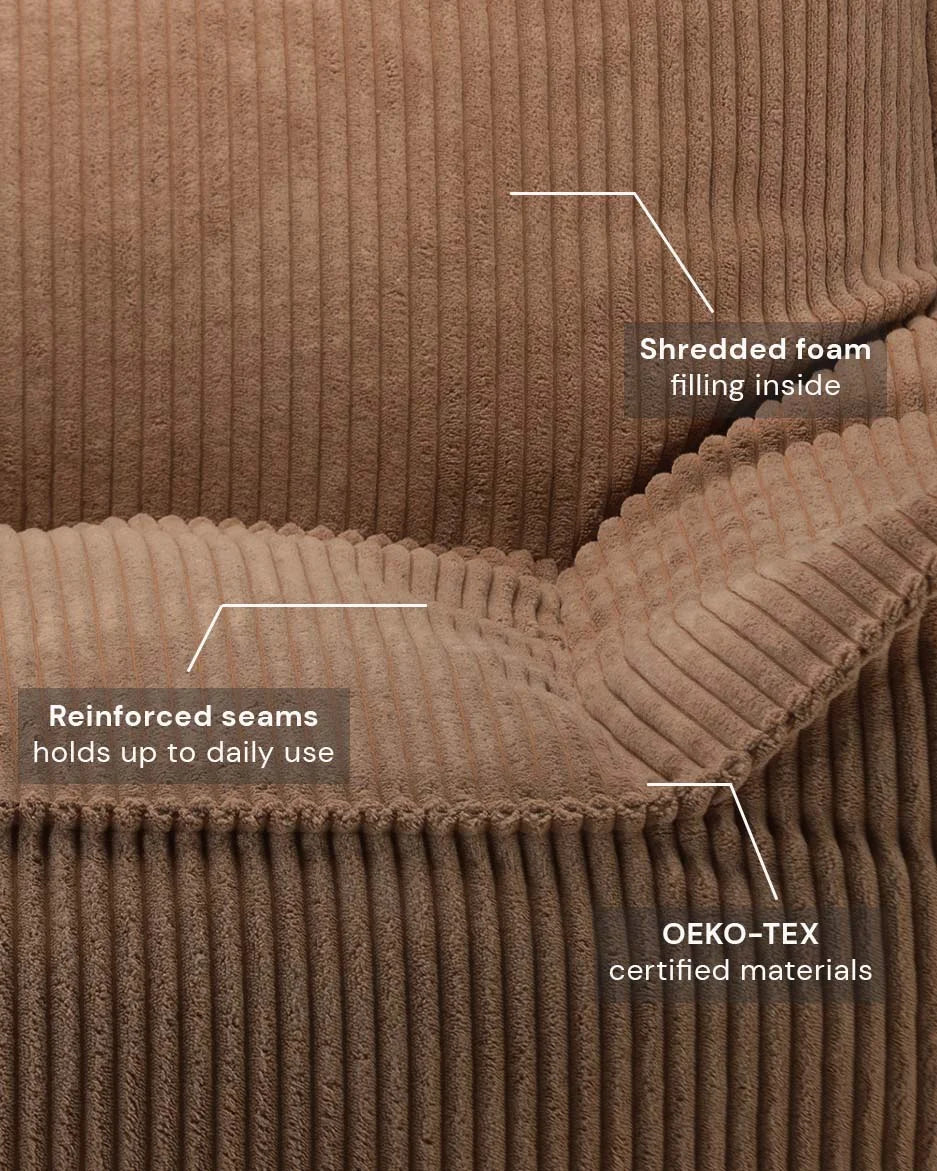 Wigiwama Toffee Club Chair - Rugs by Roo