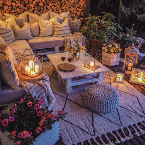 Bereber Beige Machine Washable Area Rug